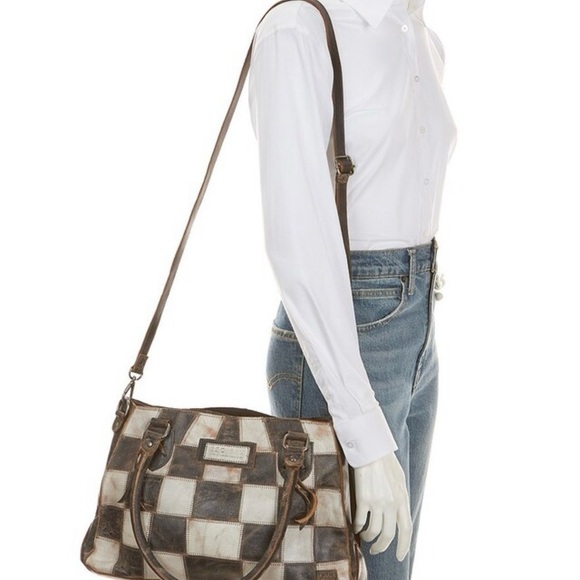 Bed Stu Rockababy Checkered Tote - Picture 2 of 6